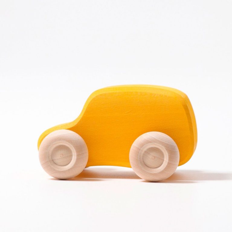 Coloured Wooden Cars 6 Pieces | Little Jordan Toys